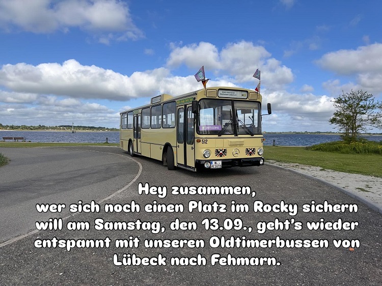 17. Oldtimer Treffen Burg Fehmarn am 13.09.2025