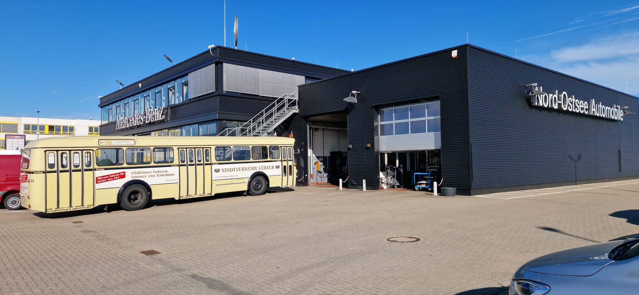 (Wagen 141) ist in der Fachwerkstatt in Reinfeld